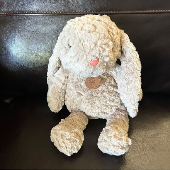 Fuzzy Bunny Stuffed Animal Bunny Plush Rabbit Stuffed Animal NEW Gift for HER - Picture 1 of 3
